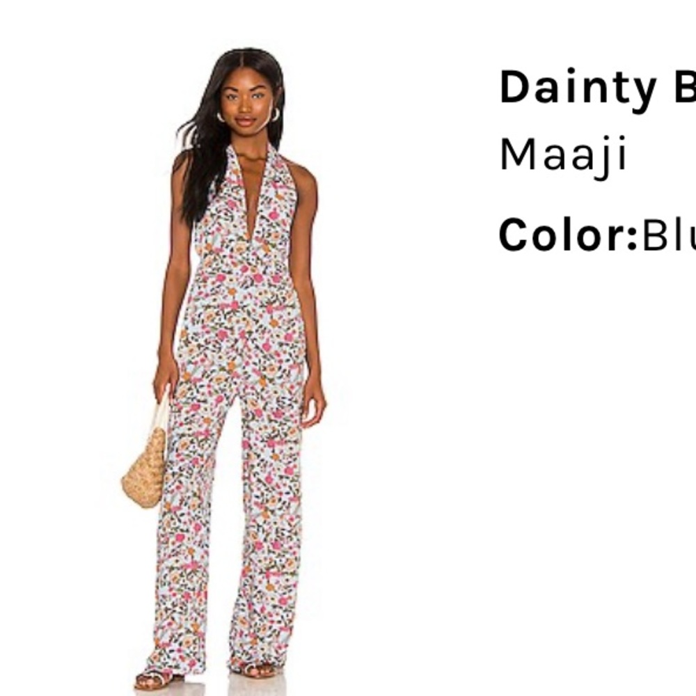Maaji floral jumpsuit